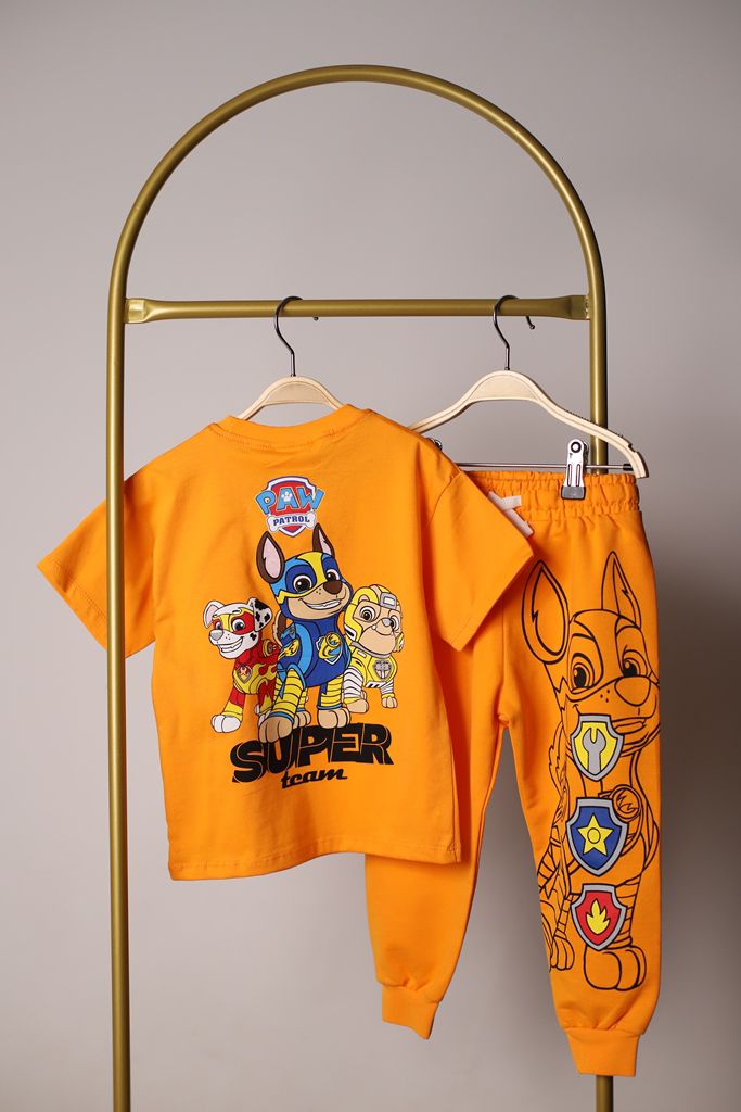 Paw Petrol Detaylı Şortlu Takım